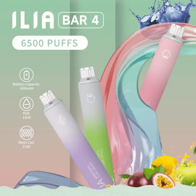 ILIA4四代6500口一次性｜買十送一
